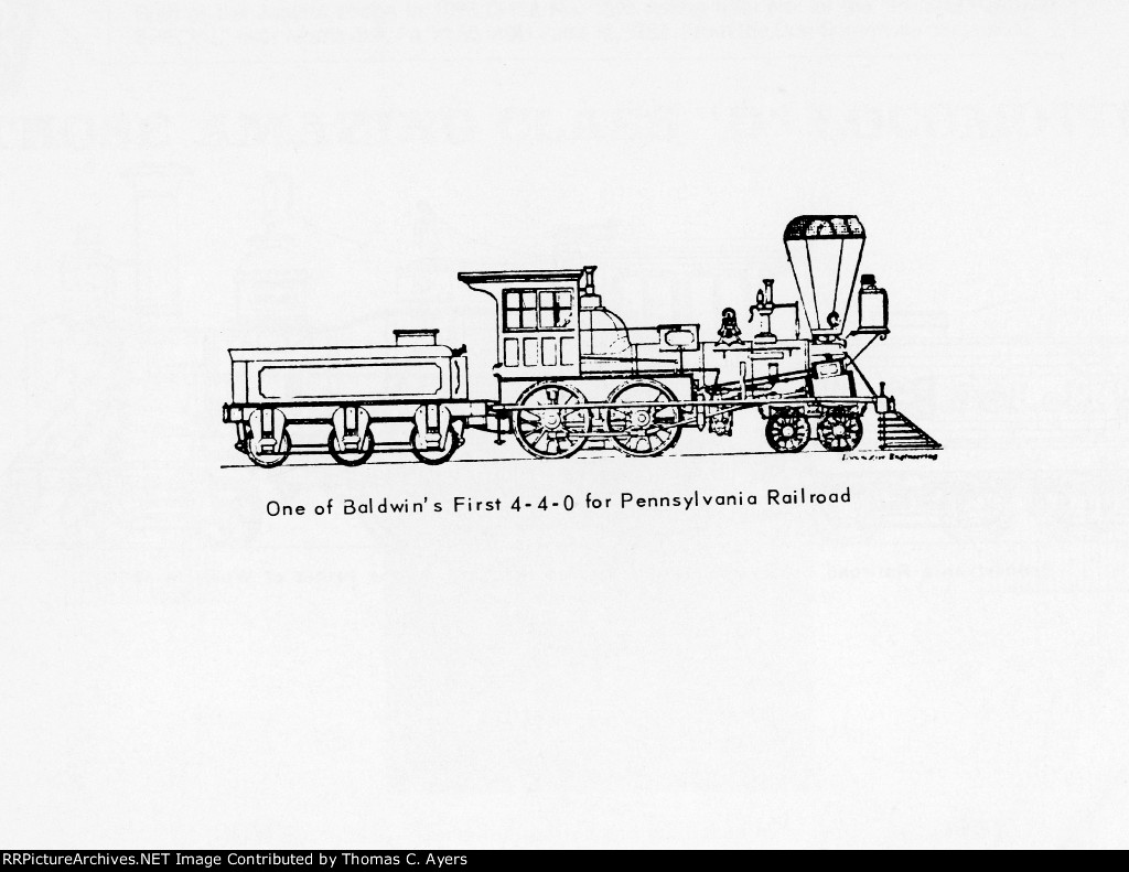 PRR "Class 'D' Locomotives," Flyleaf, 1981